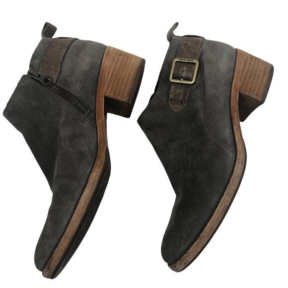 Kork-Ease gray suede booties 6.5 - Picture 5 of 11